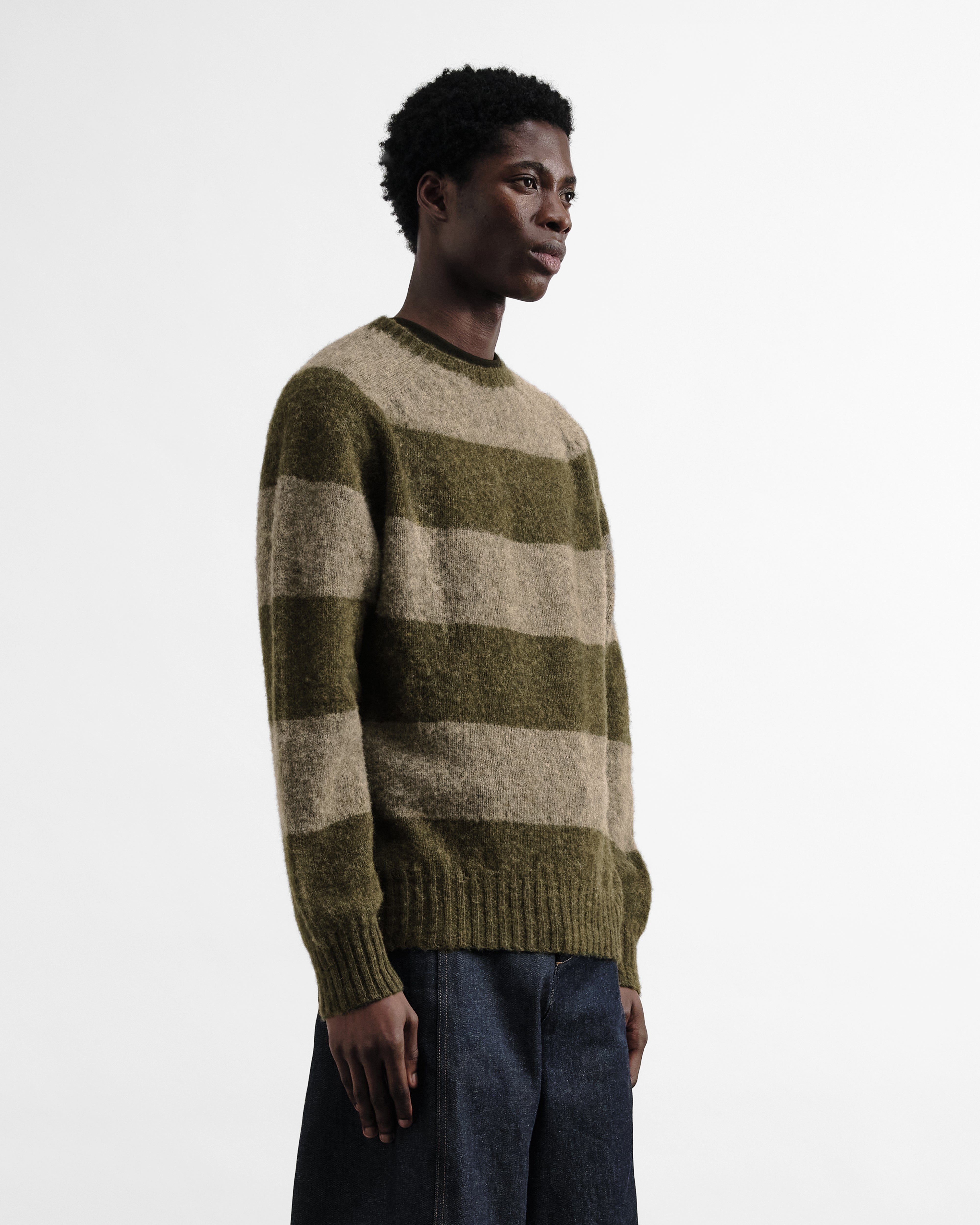 Suedehead Stripe Jumper